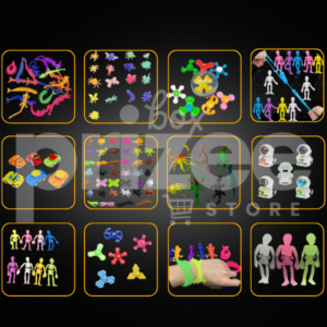 50 mm-es Toys kapszulajátékokat tartalmazó csomag