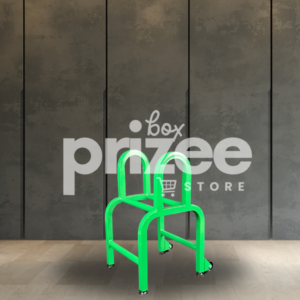 Szimpla állvány automatához zöld színben