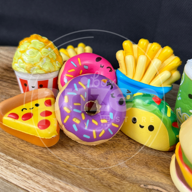 50 mm-es FastFood Squishy csomag - Image 2